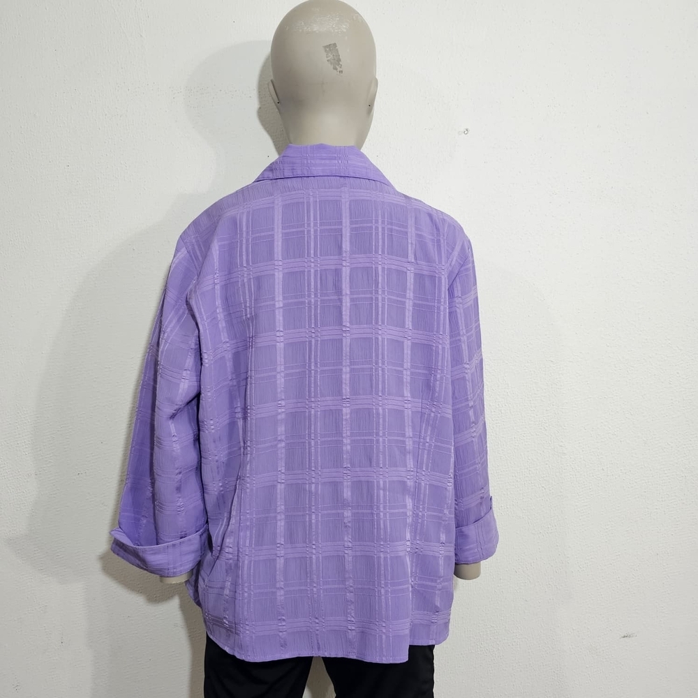 Joamna Lavender Textured Shirt - Picture 3 of 10